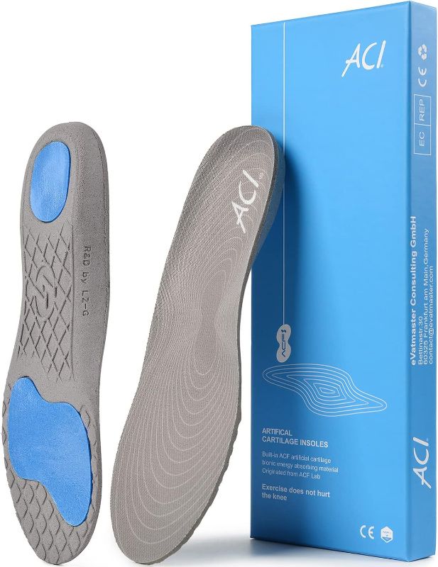 Photo 1 of ACF Insoles for Men and Women, Bounce Enhanced and Impact Absorb, Basketball Insoles, Sport Insoles, Reduce Injuries and Jumping Improve for Games and Training size44 Bouncing Insoles L