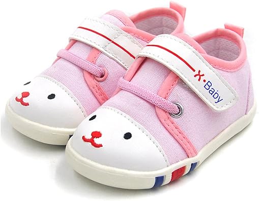 Photo 1 of Baby Shoes Sneakers Infant for Girls Boys for Walking Tennis Canvas Blue Pink Toddler 
