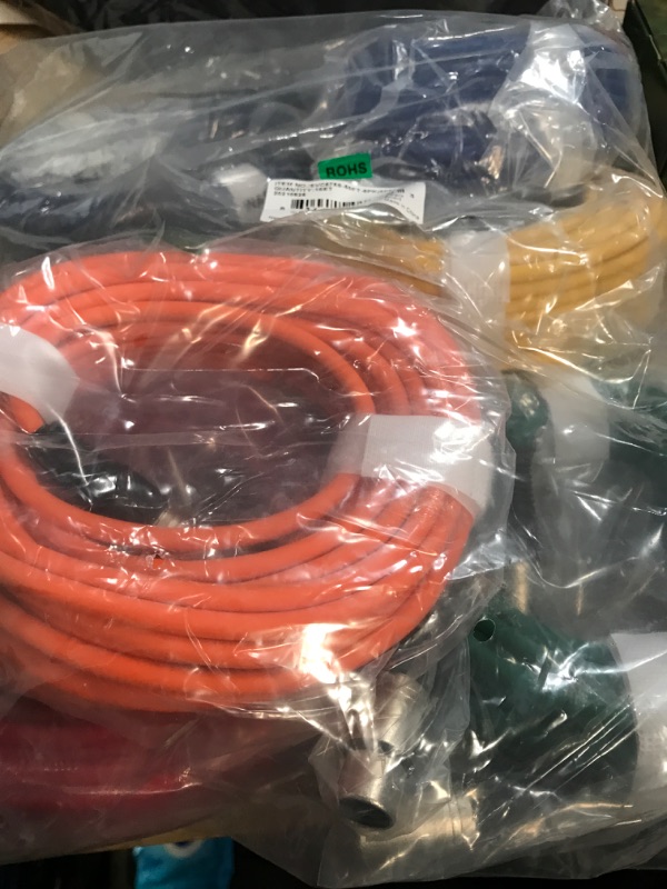 Photo 2 of GLS Audio 50ft Mic Cable Cords - XLR Male to XLR Female Colored Cables - 50' Balanced Mike Cord - 6 PACK