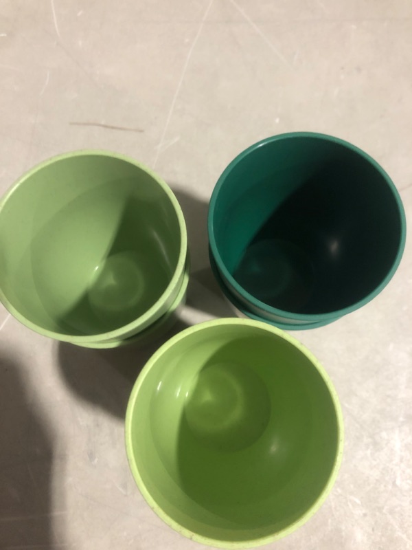 Photo 3 of * used item * see all images * 
Wrova Wheat Straw Cups 6 PCS Good Alternative to Plastic Reusable  Unbreakable Drinking Cup Reusable Dishwasher Safe 