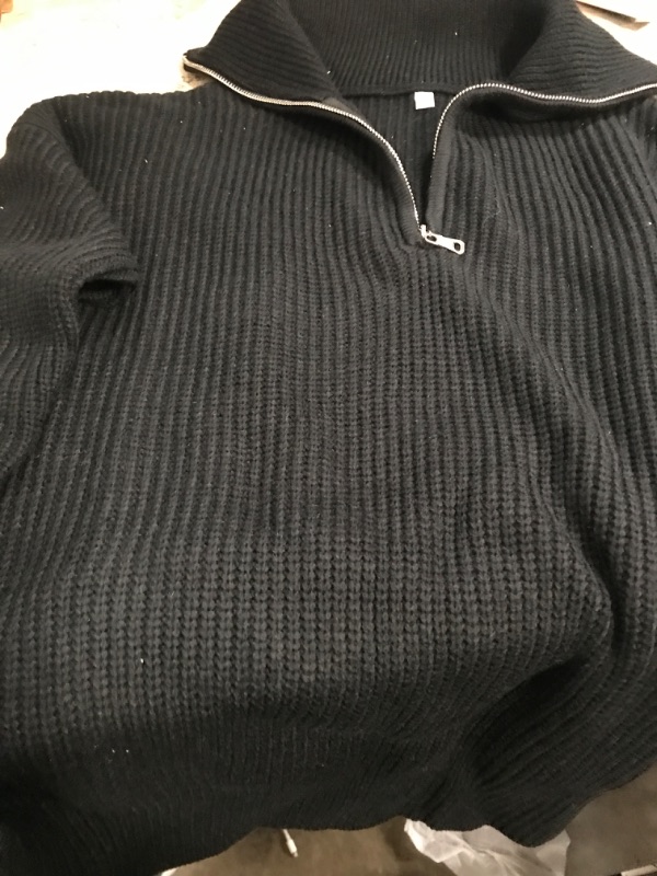 Photo 1 of BLACK SWEATER SIZE M