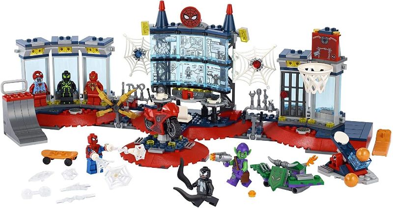 Photo 2 of (SOME LOOSE PIECES) Marvel Lego Superheros Set#76175