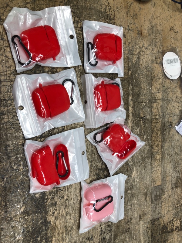 Photo 1 of 7 PIECE AIRPOD CASE BUNDLE 