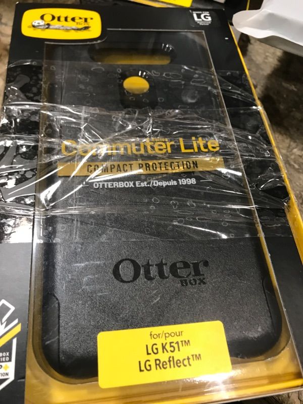 Photo 2 of 2 PACK*** OtterBox COMMUTER SERIES LITE SERIES Case for LG K51 - BLACK