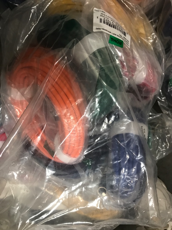 Photo 2 of * used * see all images * 
GLS Audio 50ft Mic Cable Cords - XLR Male to XLR Female Colored Cables - 50' Balanced Mike Cord - 6 PACK