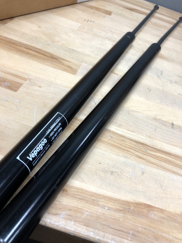 Photo 1 of 28in 200 Lbs/889N Heavy Duty Gas Shock Strut Spring for Trailer Cap Tonneau Cover Lift Supports, Set of 2 Vepagoo. 28 inch 200 LB