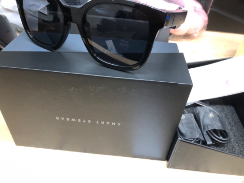 Photo 8 of **brand new , opened to test**
LeMuna Smart Glasses, Bluetooth Audio Sunglasses, Open Ear Glasses Clear Quality Call & Music, Comfort fit for Golf Driving Travel Fishing