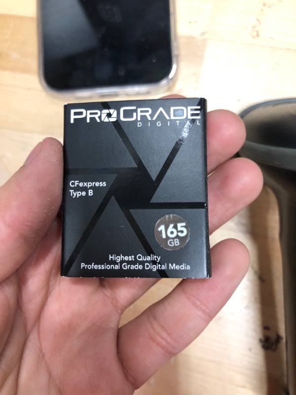 Photo 2 of ProGrade Digital 165GB CFexpress Type B Memory Card (Cobalt)