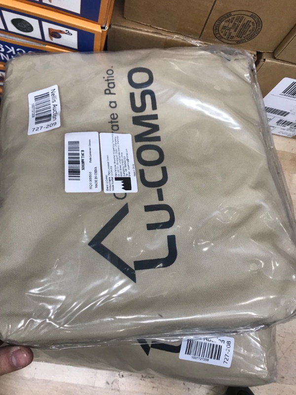 Photo 2 of ?Upgraded? Heavy Duty 600D Patio Furniture Sofa Covers, U-COMSO 2-Seater Outdoor Furniture Cover Waterproof for Sofa Loveseat Couch (60" W×42" D×30" H)