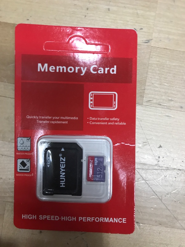 Photo 2 of 512GB Memory Card Fast Speed Micro SD Card for Computer,Camera,Smartphone,Dash Cam(512GB)