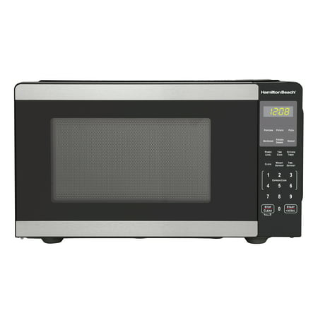 Photo 1 of ***NON-FUNCTIONAL*****  Hamilton Beach 0.9 Cu. Ft. Countertop Microwave Oven 900 Watts Stainless Steel
