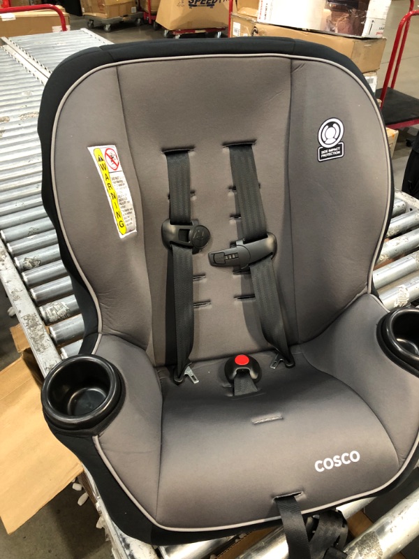 Photo 3 of Cosco Onlook 2-in-1 Convertible Car Seat, Rear-Facing 5-40 pounds and Forward-Facing 22-40 pounds and up to 43 inches, Black Arrows
