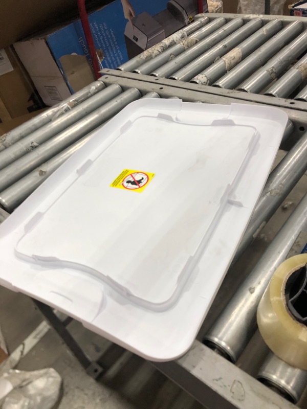 Photo 1 of 23 x 16 white lid for tote (7pieces)