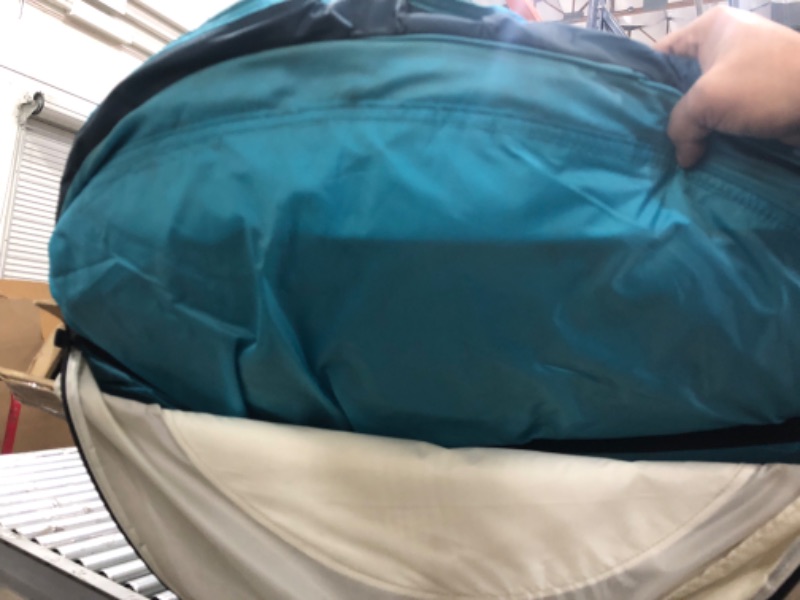 Photo 1 of ***USED AND DIRTY - STRONG ODOR***
Coleman Pop-Up Camping Tent 4 Person Blue
