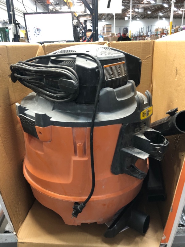 Photo 2 of ***NON-FUNCTIONAL*** 16 Gal. 6.5-Peak HP NXT Wet/Dry Shop Vacuum with Detachable Blower, Filter, Hose and Accessories