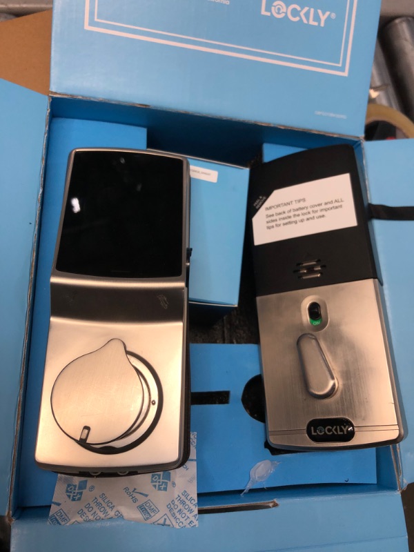 Photo 1 of Secure Pro Smart Lock Wi-Fi Retrofit Deadbolt with Touchscreen/Fingerprint Sensor/Voice Control Access