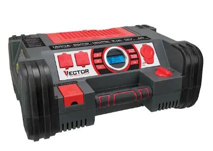 Photo 1 of [FOR PARTS, READ NOTES]
VECTOR 1200 Peak Amp Jump Starter, Dual Power Inverter, 120 PSI Air Compressor, USB Charging Port, Rechargeable NONREFUNDABLE