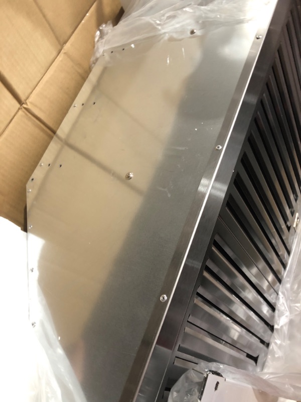 Photo 4 of **NONREFUNDABLE**FOR PARTS OR REPAIR**SEE NOTES**
IKTCH 36 inch Wall Mount Range Hood 900 CFM Ducted/Ductlesl Stainless Steel