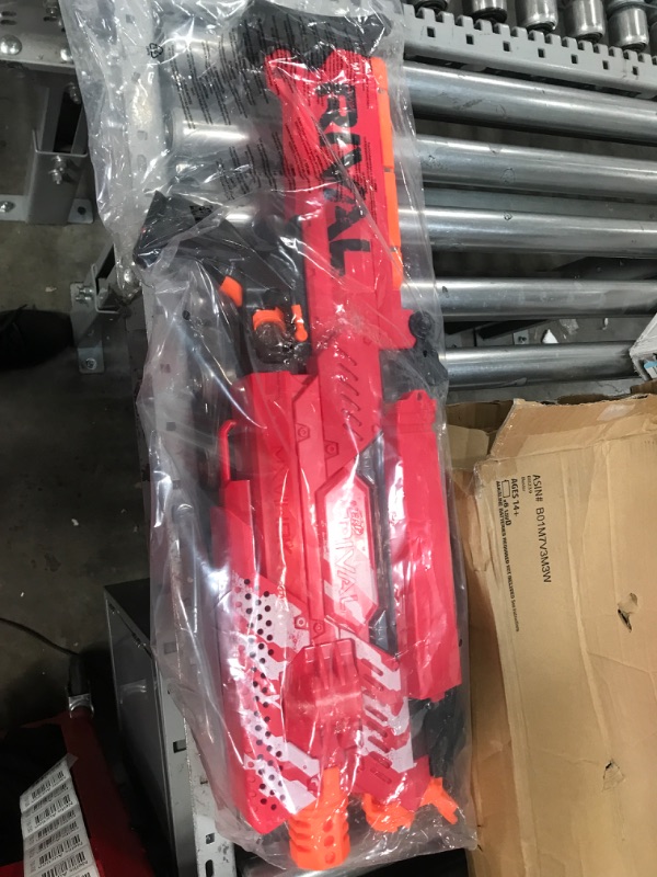 Photo 3 of **NO MASK** Nerf Rival Nemesis MXVII-10K, red 