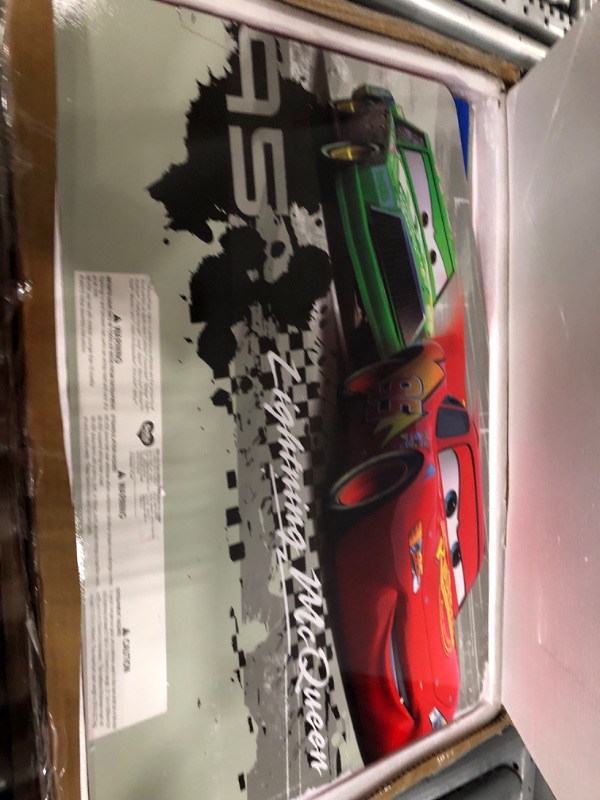 Photo 1 of Delta Children Wood Toddler Bed - Greenguard Gold Certified, Disney/Pixar Cars Disney/Pixar Cars Toddler Bed