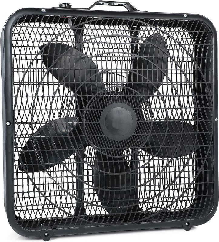 Photo 1 of 20” Box Fan, 3-Speed Cooling Fan 
