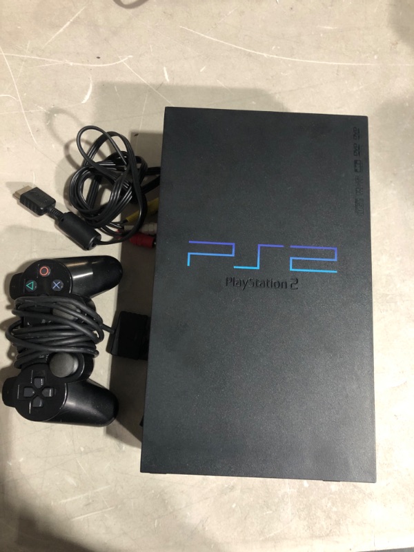 Photo 2 of * used * read notes *
Sony PlayStation 2 Console - Black (Renewed)