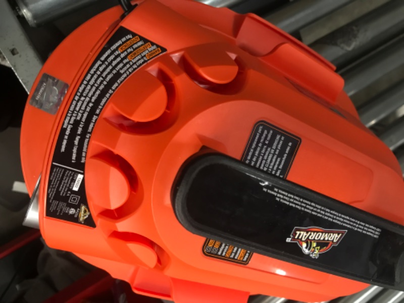 Photo 3 of ***NOT FUNCTIONAL - DOES NOT TURN ON***
Armor All, AA255 , 2.5 Gallon 2 Peak HP Wet/Dry Utility Shop Vacuum, Orange