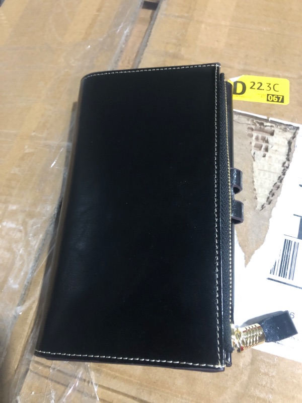 Photo 3 of *COLOR IS BLACK*
AILEADING High Gloss First-layer Cowhide Women Wallet Trifold (Black)