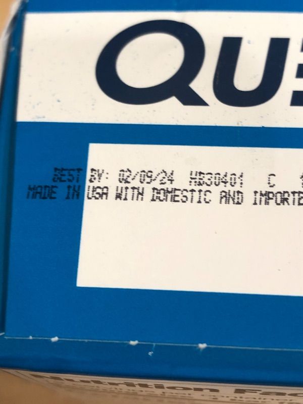 Photo 2 of 2/9/24**Quest Nutrition Oatmeal Chocolate Chip Protein Bar, High Protein, Low Carb, Gluten Free, Keto Friendly, 12 Count 12 Count S'mores