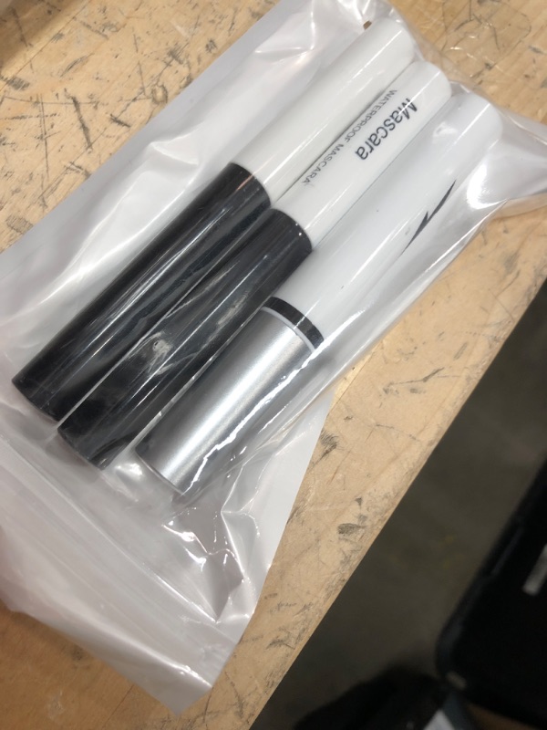 Photo 1 of  3 Different Classic Everyday Mascaras, Volume and Length,Long Lasting,Waterproof, (3-in-1) Mascara x3; Black #-0512015