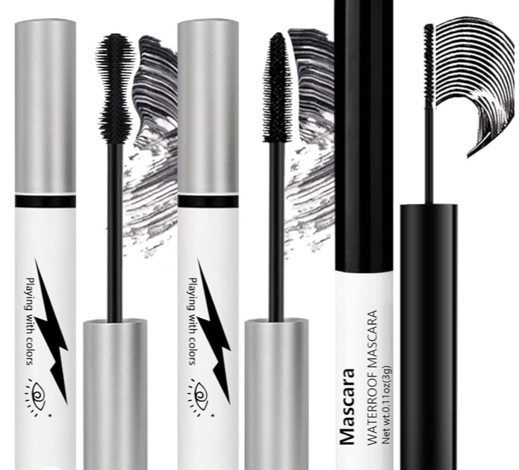 Photo 1 of  3 Different Classic Everyday Mascaras, Volume and Length,Long Lasting,Waterproof, (3-in-1) Mascara x3; Black #-0512015