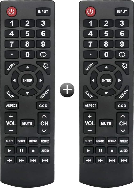 Photo 1 of ?Pack of 4? Universal Remote Control Replacement for All Insignia TVs Remote NS-RC02A-12 NS-RC03A-13 NS-RC4NA-14 NS-RC4NA-16 NS-RC4NA-17 NS-RC4NA-18 NS-ZRC-101 RC-801-0A RC-201-0A NS-RC05A-13

