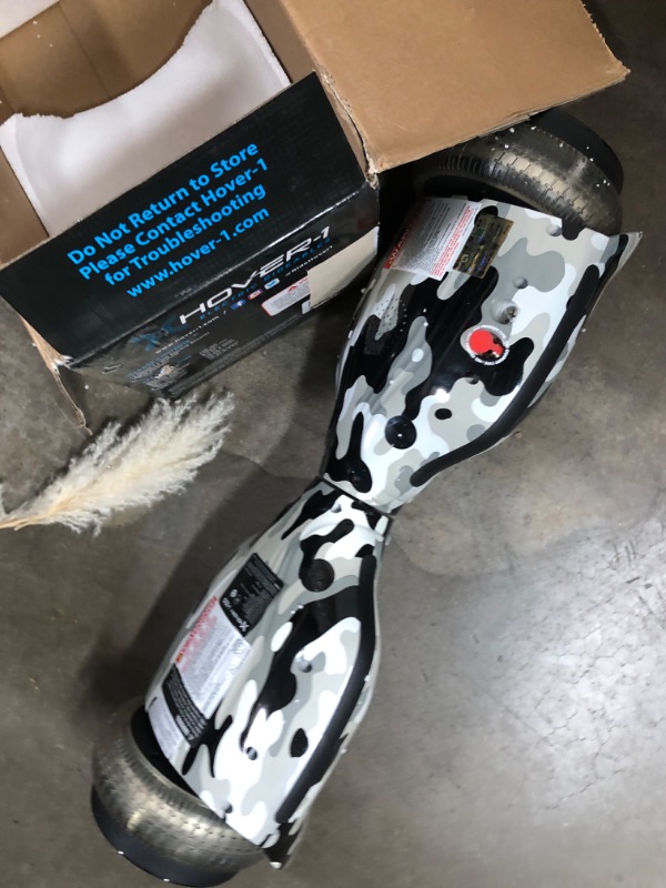 Photo 3 of **DOES NOT POWER ON!!****PARTS ONLY!!
Hover-1 H1-100 Electric Hoverboard Scooter with Infinity LED Wheel Lights
