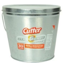 Photo 1 of Cutter Citro Guard Citronella Candle Galvanized Bucket 1-Wick Galvanized Citronella Candle
