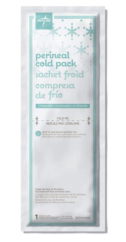 Photo 1 of 
Medline Perineal Cold Packs for Postpartum Care (24 Count) Each Absorbent Pad is 4.5" x 14.25" Perfect for your After Delivery Postpartum Essentials Kit
Pattern Name:Cold Packs