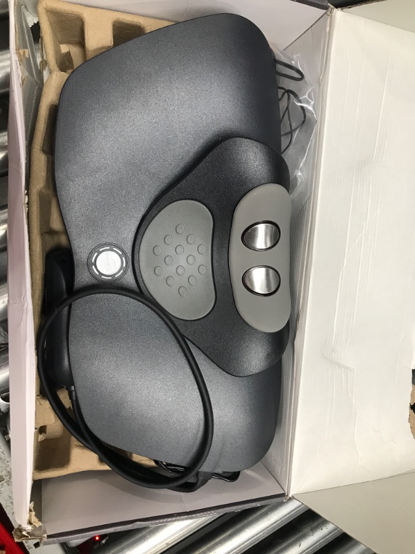 Photo 1 of Tianfucen New Dynamic Neck Stretching Device, Supine Cervical Neck Traction with 3 Modes Electrotherapy and Hyperthermia to Relieve Neck Pain, 104 to 122?(40 to 50?), Easy to Ues