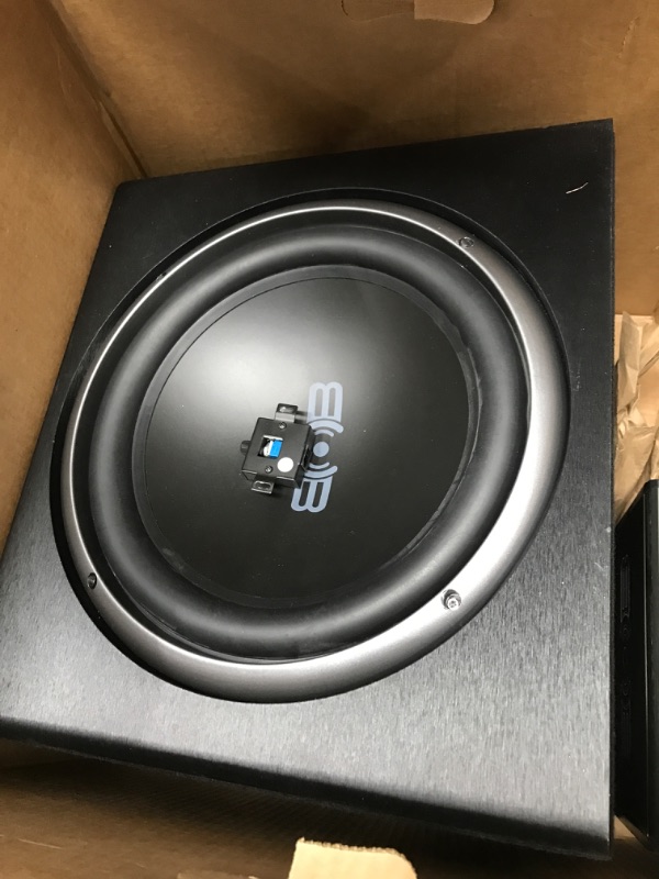 Photo 2 of *MISSING KIT* BELVA BPKG110v2 500W Single 10” Car Subwoofer with Ported Enclosure, Monoblock Amplifier, Wiring Kit and Remote Bass Knob
