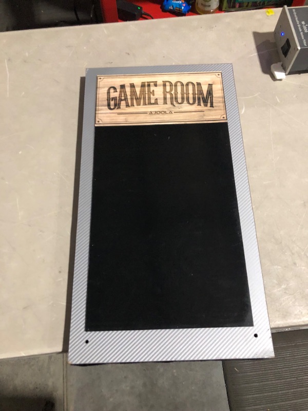 Photo 5 of **NO BASKETS/BALLS/HARDWARE/RACKETS - BOARD ONLY - CHIPPED AND SCRATCHED - SEE PICTURES***
JOOLA Game Room Organizer and Dart Scoreboard