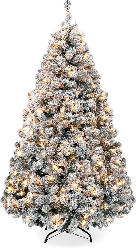 Photo 1 of  Artificial Holiday Christmas Pine Tree for Home, Office, Party Decoration, 6.5 ft