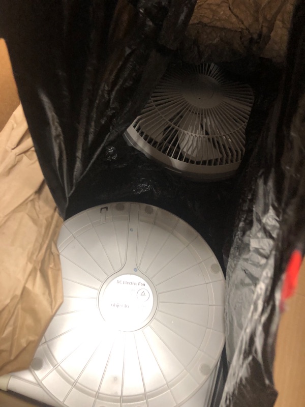 Photo 2 of Objecto, White Flow F1 Foldable Fan, Lightweight Portable and Easy Storage