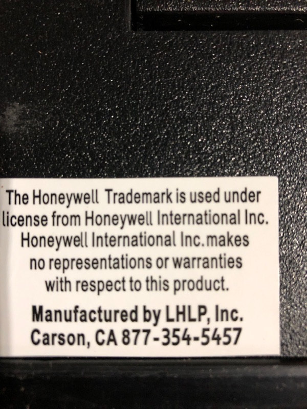 Photo 6 of * used item * see all images * 
Honeywell 0.24 cu. ft. Molded Fire Resistant and Waterproof Portable Chest with Carry Handle