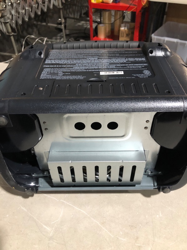 Photo 6 of Mr. Heater F274830 MH18BRV Big Buddy Grey Indoor-Safe Portable RV Propane Heater (4,000 , 9,000 and 18,000 BTU)