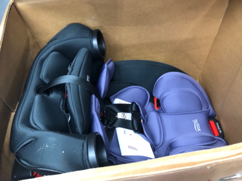 Photo 2 of Britax One4Life Convertible Car Seat, 10 Years of Use from 5 to 120 Pounds, Converts from Rear-Facing Infant Car Seat to Forward-Facing Booster Seat, Machine-Washable Fabric, Iris Onyx