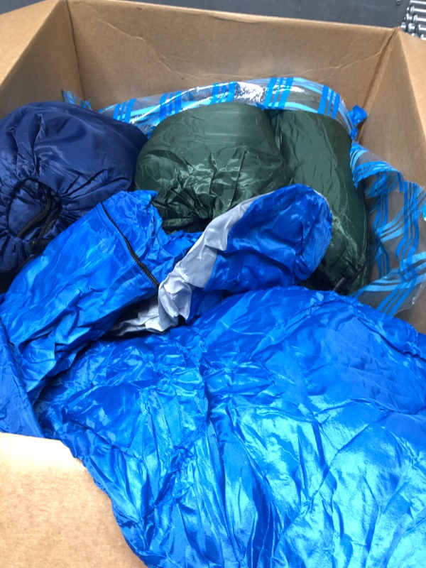 Photo 1 of 12 Pack Sleeping Bags for Adults Sleeping Bags 4 Season Warm Envelope Sleeping Bags Lightweight Waterproof Sleeping Bags with Compression Sack for Outdoor...
