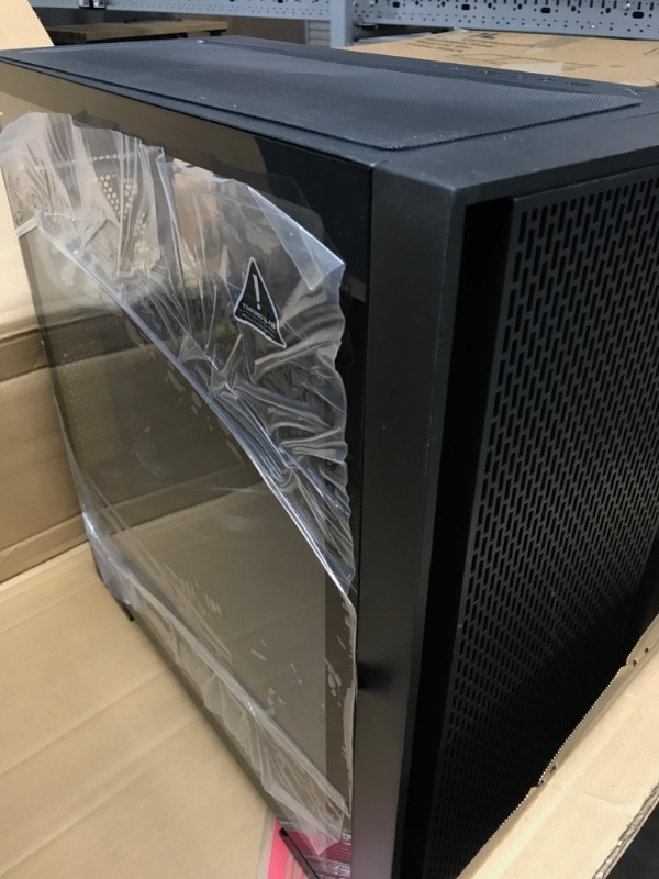 Photo 2 of KEDIERS PC Case Pre-Install 7 PWM ARGB Cases Fans, E-ATX Mid Tower Gaming Case with Opening Tempered Glass Side Panel Door, Mesh Computer Case,Black,C710