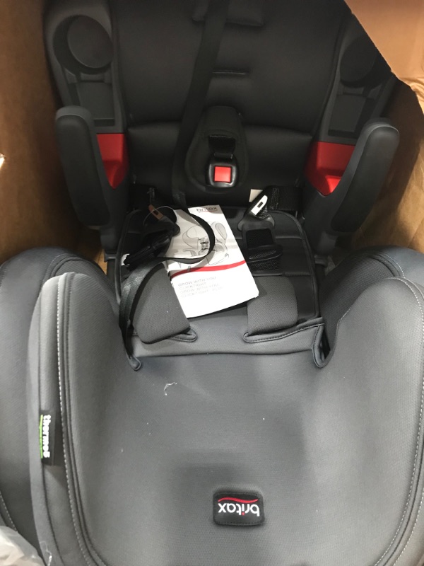 Photo 2 of Britax Grow with You ClickTight Harness-2-Booster Car Seat, Cool N Dry - Cool Flow Moisture Wicking Fabric ClickTight Cool n Dry