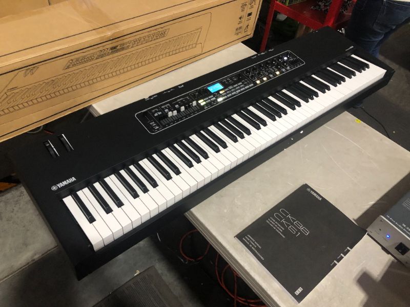 Photo 2 of ***USED - POWERS ON***
Yamaha CK Series 88-Key Stage Keyboard with Built-In Speakers, Black (CK88)