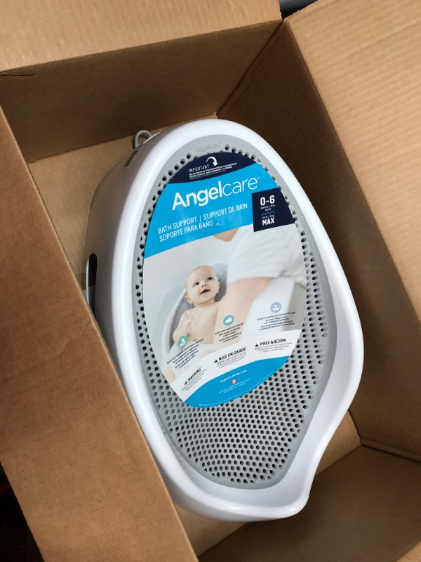 Photo 2 of Angelcare Baby Bath Support (Grey) | Ideal for Babies Less than 6 Months Old