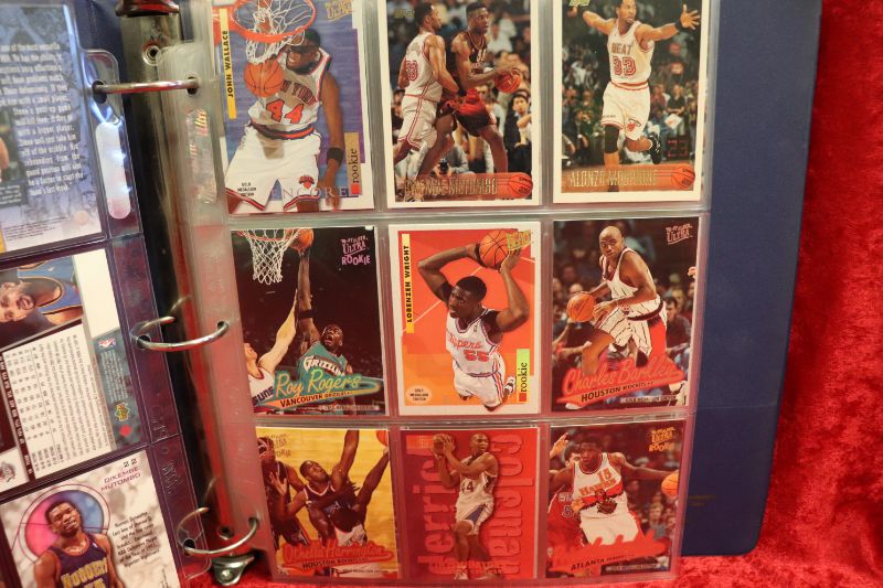 Photo 2 of Over 150 Basketball cards in binder 1988-99 (lots of ROOKIES)