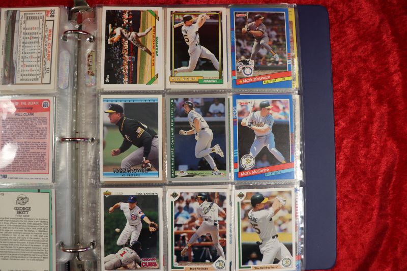 Photo 7 of Over 200 Baseball STARS/ROOKIES in binder 